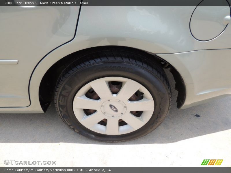 Moss Green Metallic / Camel 2008 Ford Fusion S