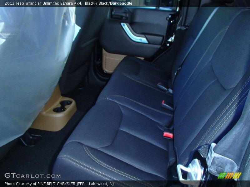 Black / Black/Dark Saddle 2013 Jeep Wrangler Unlimited Sahara 4x4