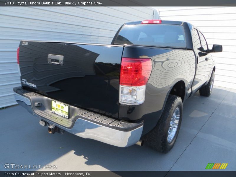 Black / Graphite Gray 2010 Toyota Tundra Double Cab