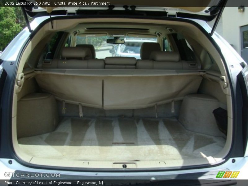  2009 RX 350 AWD Trunk