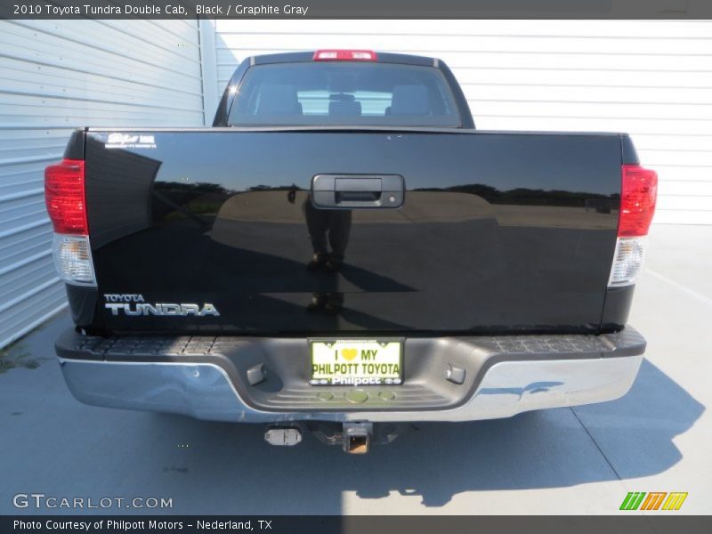 Black / Graphite Gray 2010 Toyota Tundra Double Cab