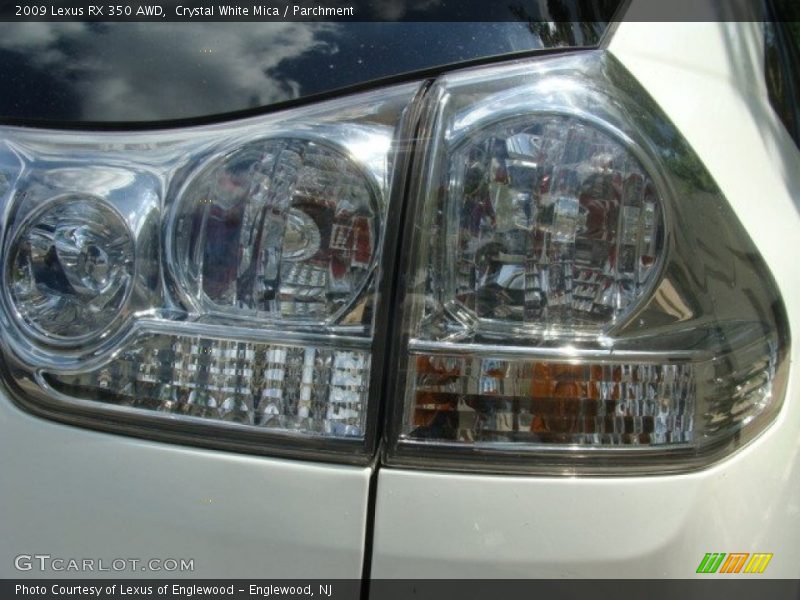 Crystal White Mica / Parchment 2009 Lexus RX 350 AWD