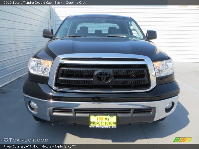 Black / Graphite Gray 2010 Toyota Tundra Double Cab