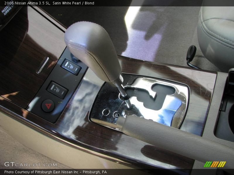 Satin White Pearl / Blond 2006 Nissan Altima 3.5 SL