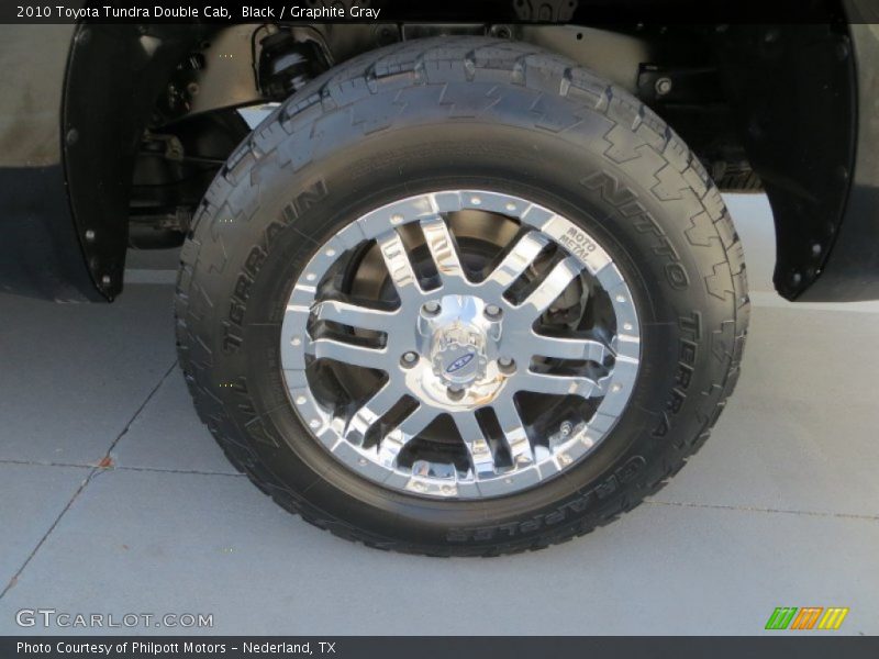 Black / Graphite Gray 2010 Toyota Tundra Double Cab