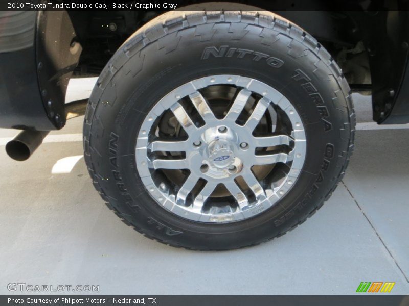 Black / Graphite Gray 2010 Toyota Tundra Double Cab