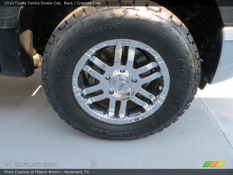 Black / Graphite Gray 2010 Toyota Tundra Double Cab