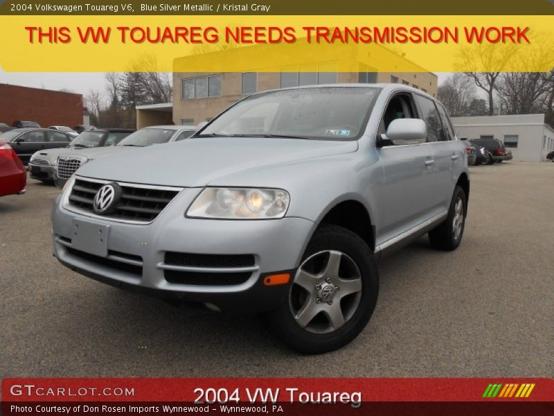 Blue Silver Metallic / Kristal Gray 2004 Volkswagen Touareg V6