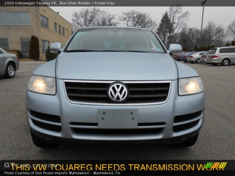 Blue Silver Metallic / Kristal Gray 2004 Volkswagen Touareg V6