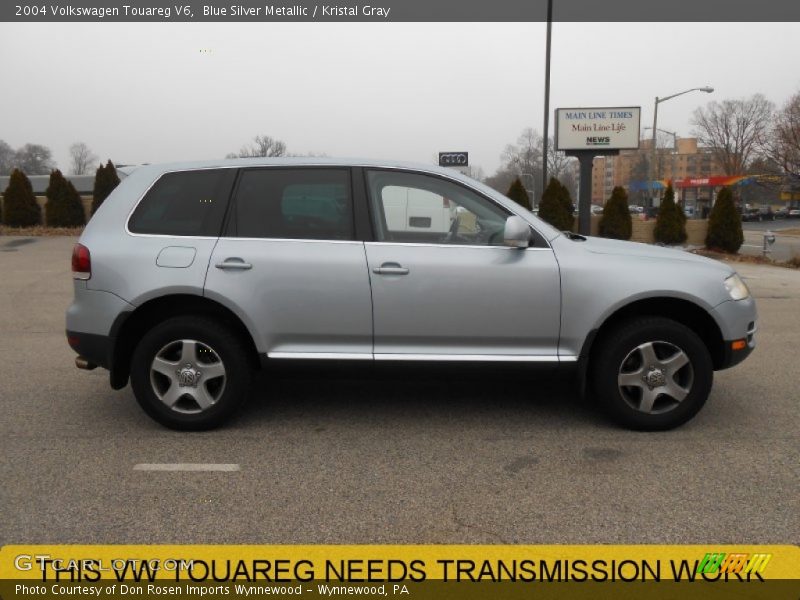 Blue Silver Metallic / Kristal Gray 2004 Volkswagen Touareg V6
