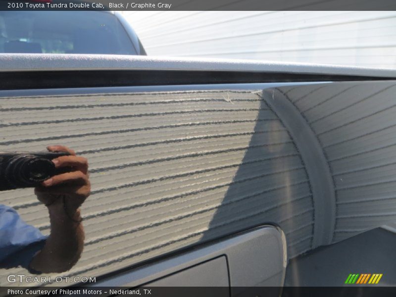 Black / Graphite Gray 2010 Toyota Tundra Double Cab