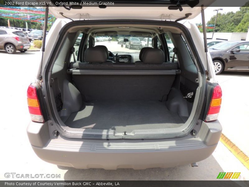 Oxford White / Medium Graphite 2002 Ford Escape XLS V6
