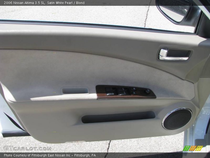 Satin White Pearl / Blond 2006 Nissan Altima 3.5 SL