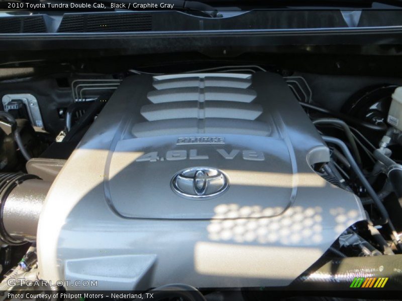 Black / Graphite Gray 2010 Toyota Tundra Double Cab