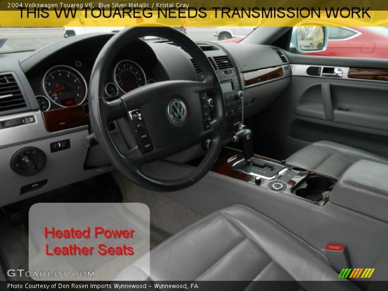 Blue Silver Metallic / Kristal Gray 2004 Volkswagen Touareg V6