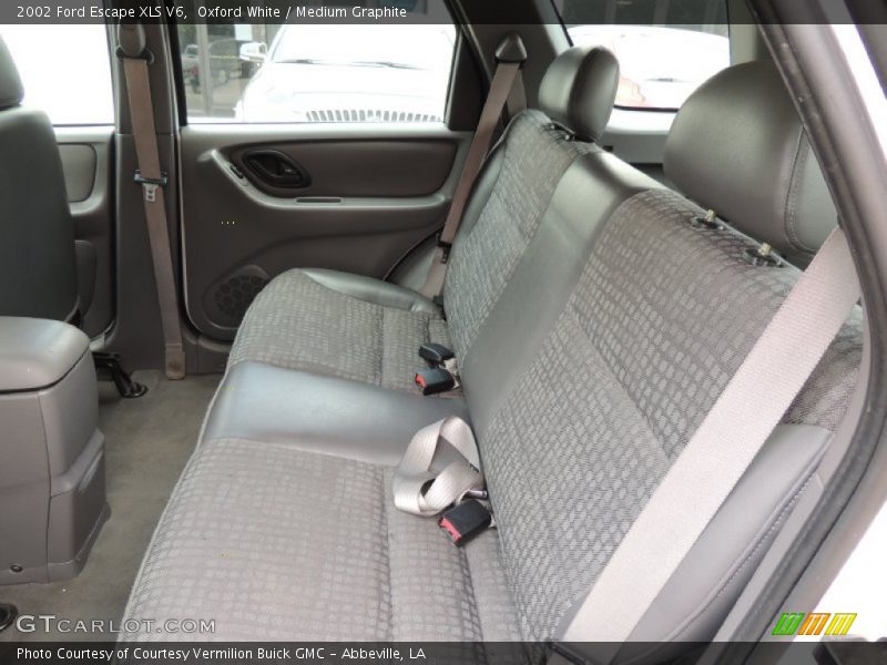 Oxford White / Medium Graphite 2002 Ford Escape XLS V6