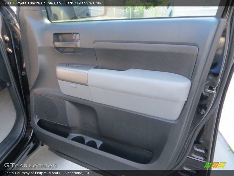 Black / Graphite Gray 2010 Toyota Tundra Double Cab