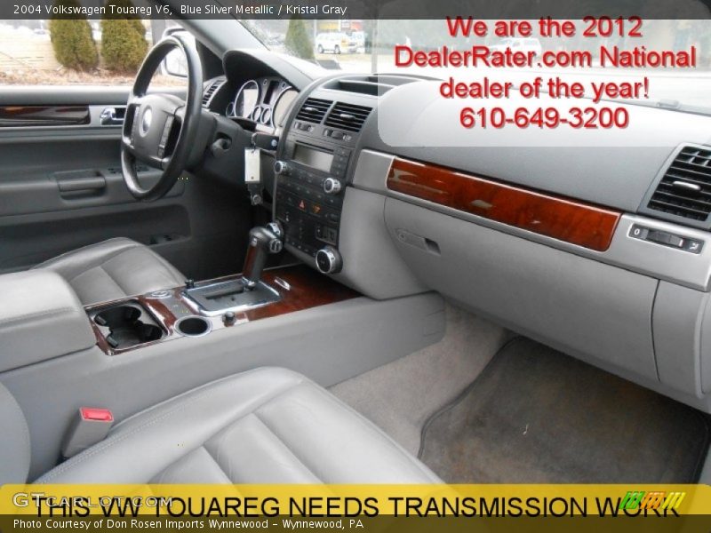 Blue Silver Metallic / Kristal Gray 2004 Volkswagen Touareg V6