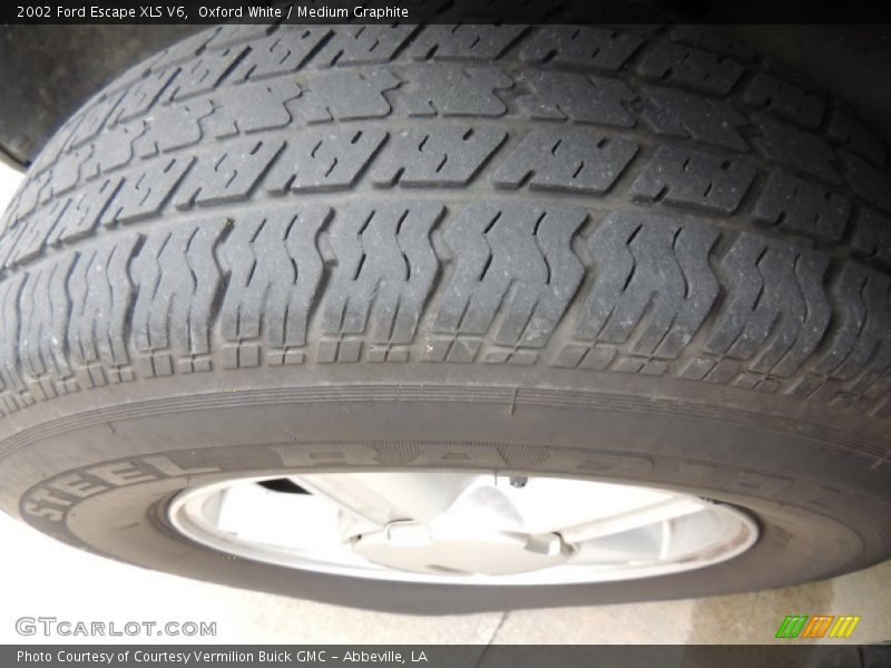 Oxford White / Medium Graphite 2002 Ford Escape XLS V6