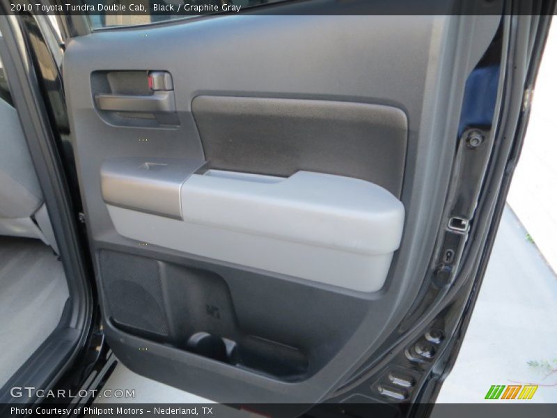 Black / Graphite Gray 2010 Toyota Tundra Double Cab