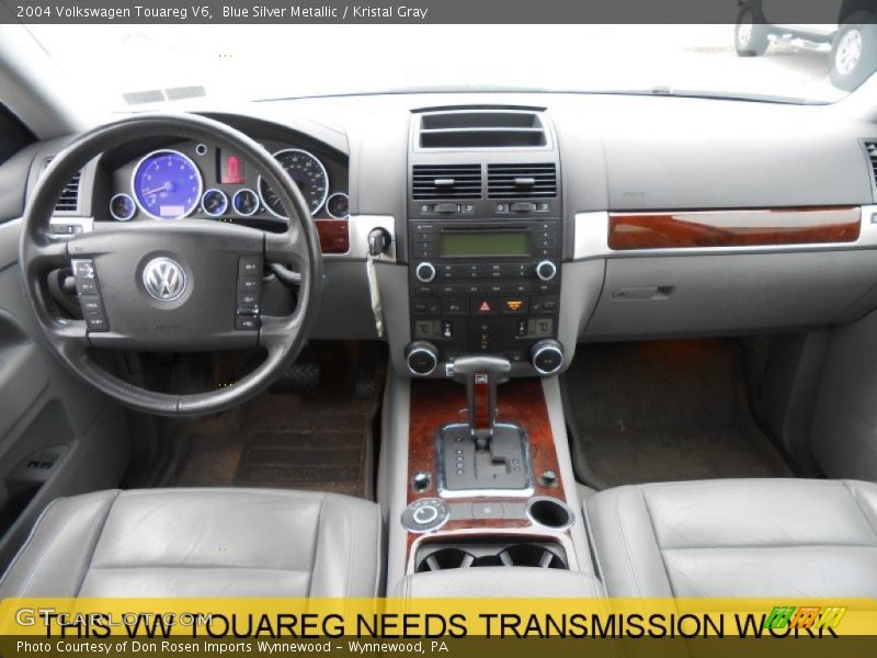 Blue Silver Metallic / Kristal Gray 2004 Volkswagen Touareg V6