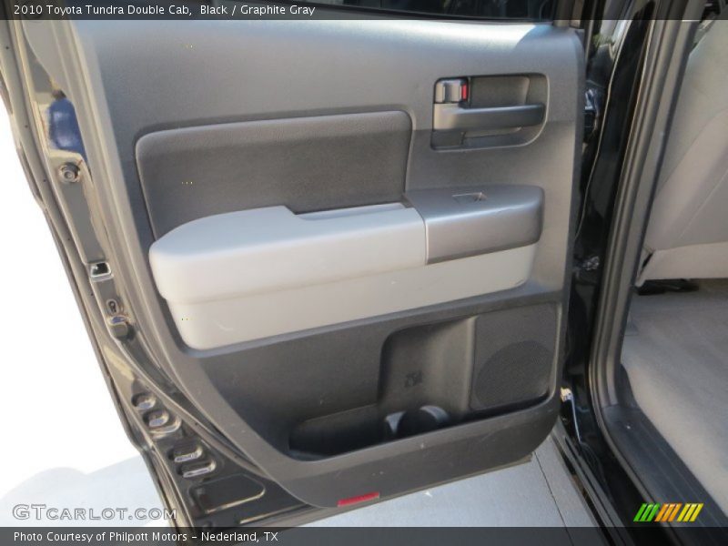 Black / Graphite Gray 2010 Toyota Tundra Double Cab