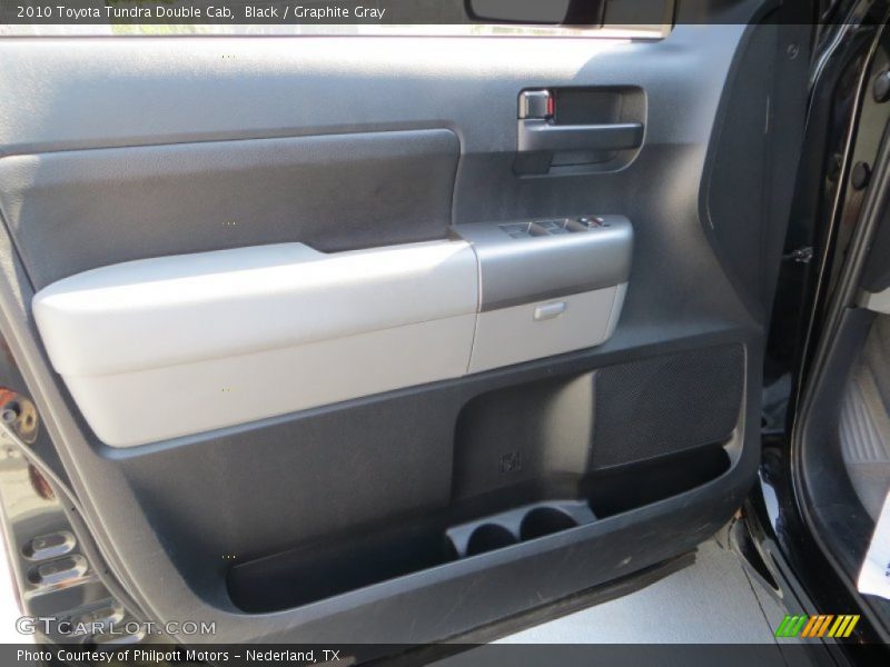 Black / Graphite Gray 2010 Toyota Tundra Double Cab
