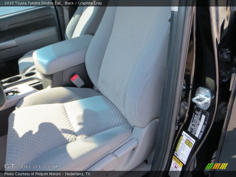 Black / Graphite Gray 2010 Toyota Tundra Double Cab