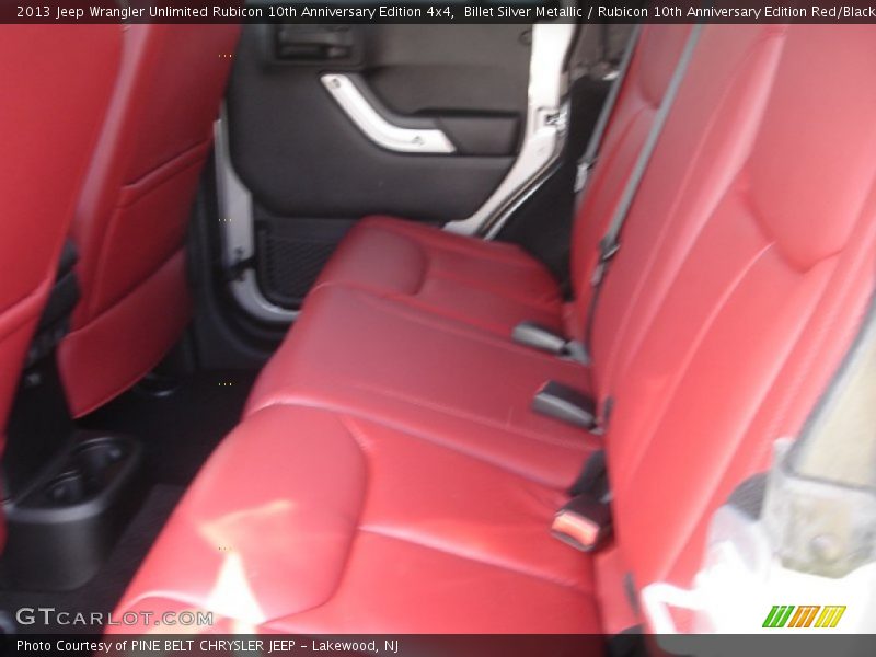 Billet Silver Metallic / Rubicon 10th Anniversary Edition Red/Black 2013 Jeep Wrangler Unlimited Rubicon 10th Anniversary Edition 4x4