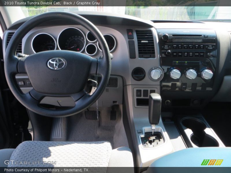 Black / Graphite Gray 2010 Toyota Tundra Double Cab