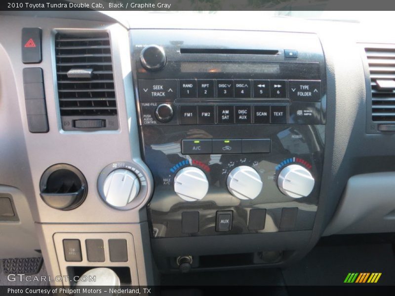 Black / Graphite Gray 2010 Toyota Tundra Double Cab