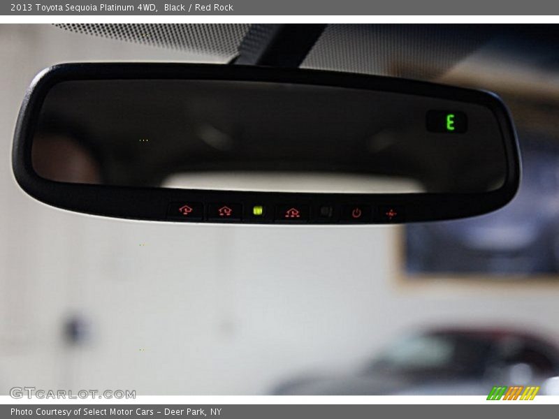 Black / Red Rock 2013 Toyota Sequoia Platinum 4WD