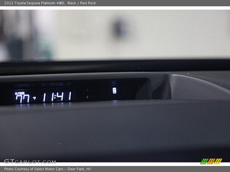 Black / Red Rock 2013 Toyota Sequoia Platinum 4WD