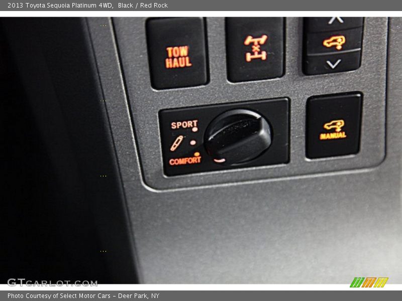 Black / Red Rock 2013 Toyota Sequoia Platinum 4WD