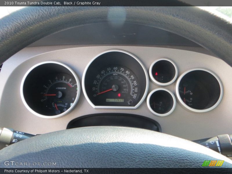 Black / Graphite Gray 2010 Toyota Tundra Double Cab