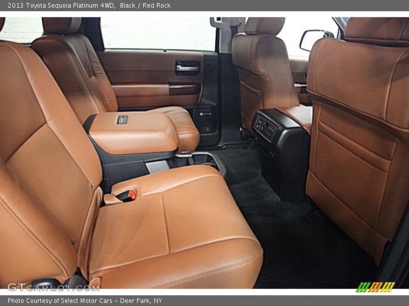 Black / Red Rock 2013 Toyota Sequoia Platinum 4WD