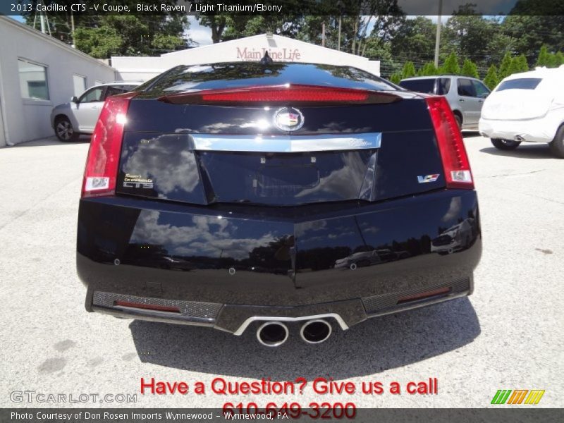 Black Raven / Light Titanium/Ebony 2013 Cadillac CTS -V Coupe