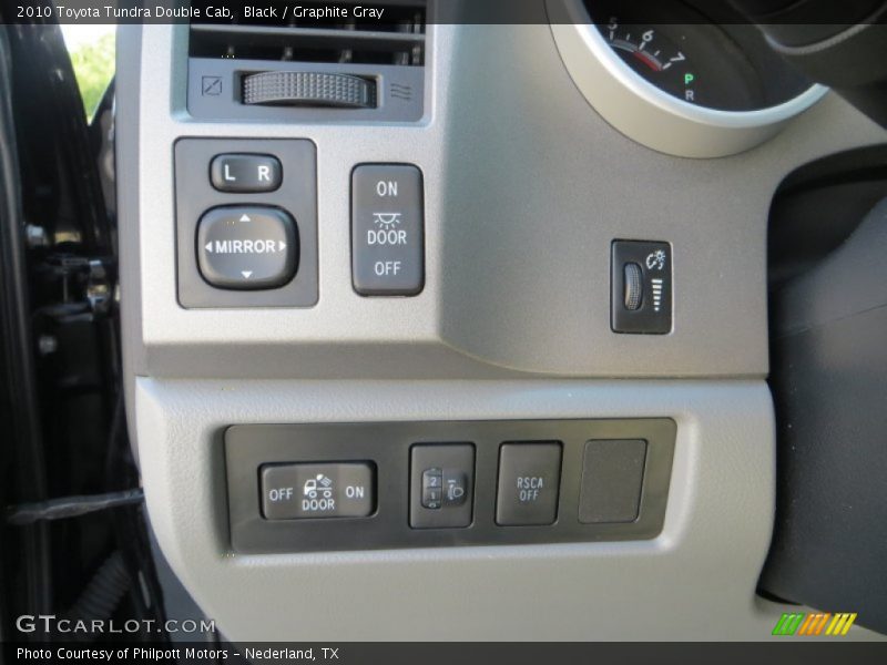 Black / Graphite Gray 2010 Toyota Tundra Double Cab