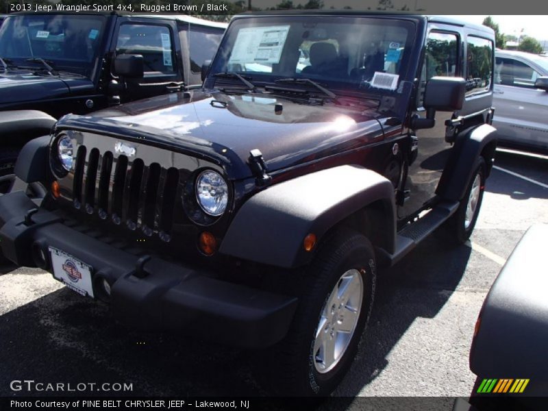 Rugged Brown / Black 2013 Jeep Wrangler Sport 4x4
