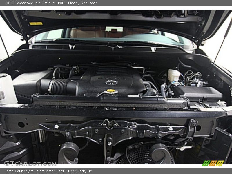 Black / Red Rock 2013 Toyota Sequoia Platinum 4WD