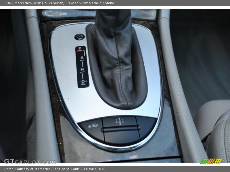 Pewter Silver Metallic / Stone 2004 Mercedes-Benz E 500 Sedan
