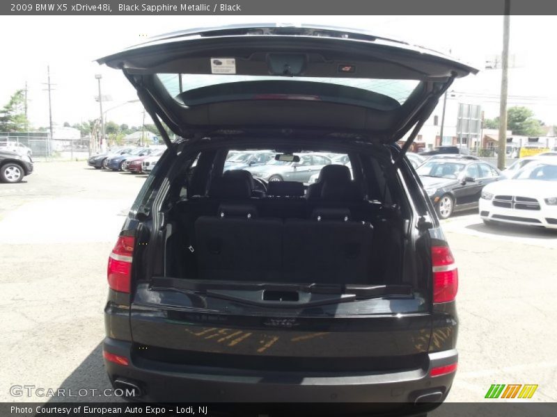 Black Sapphire Metallic / Black 2009 BMW X5 xDrive48i