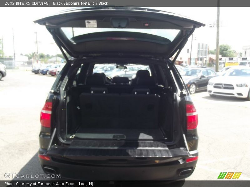 Black Sapphire Metallic / Black 2009 BMW X5 xDrive48i
