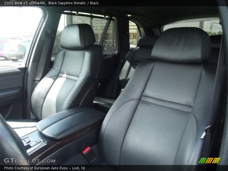 Black Sapphire Metallic / Black 2009 BMW X5 xDrive48i