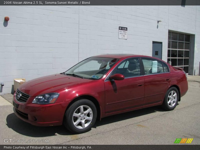 Sonoma Sunset Metallic / Blond 2006 Nissan Altima 2.5 SL