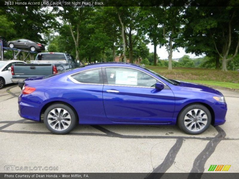  2013 Accord LX-S Coupe Still Night Pearl