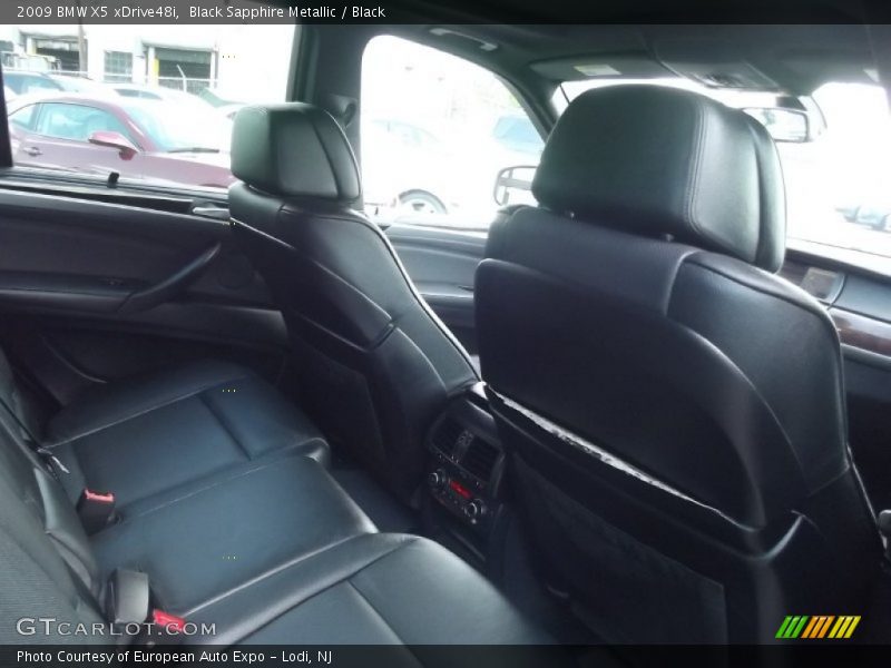 Black Sapphire Metallic / Black 2009 BMW X5 xDrive48i