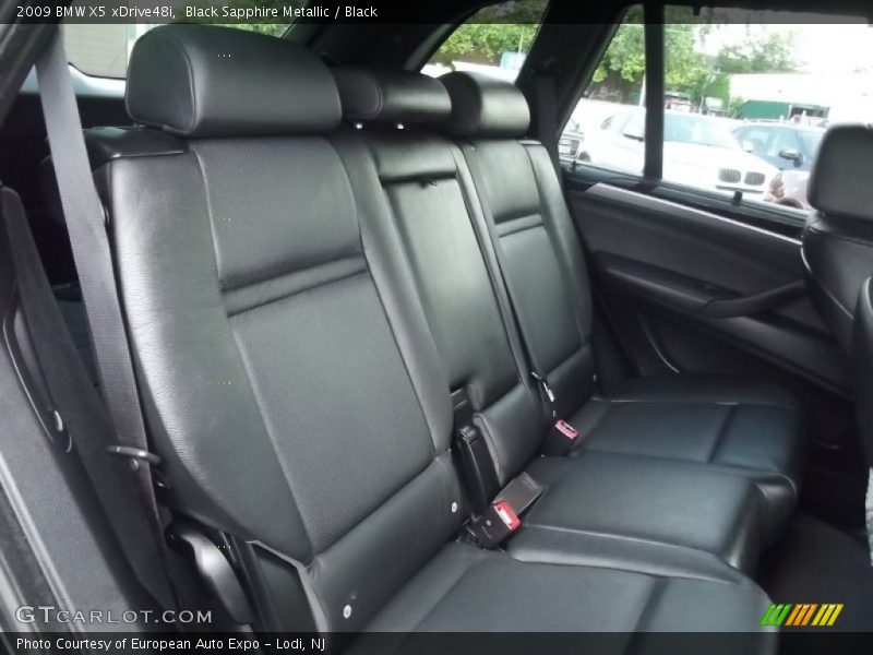 Black Sapphire Metallic / Black 2009 BMW X5 xDrive48i