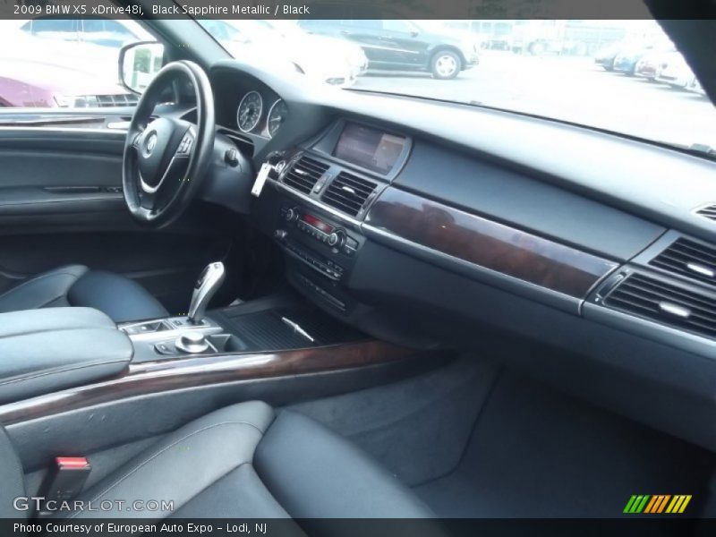 Black Sapphire Metallic / Black 2009 BMW X5 xDrive48i
