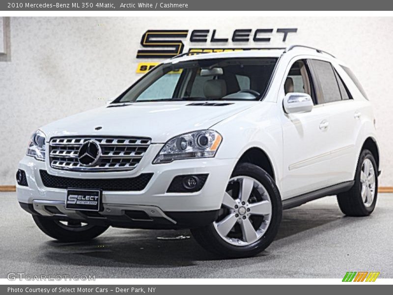 Arctic White / Cashmere 2010 Mercedes-Benz ML 350 4Matic